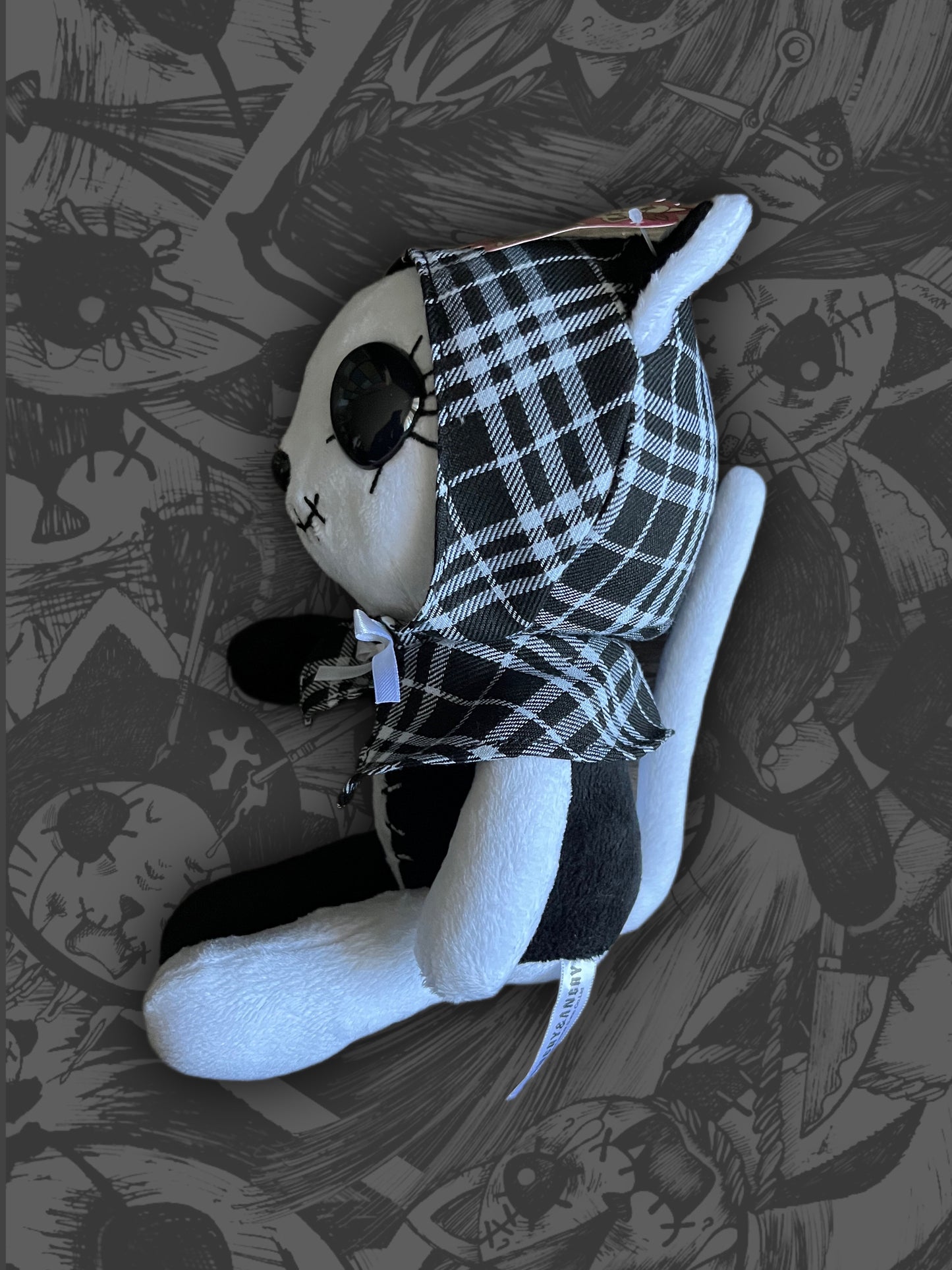 HANGRY & ANGRY Plaid Plush