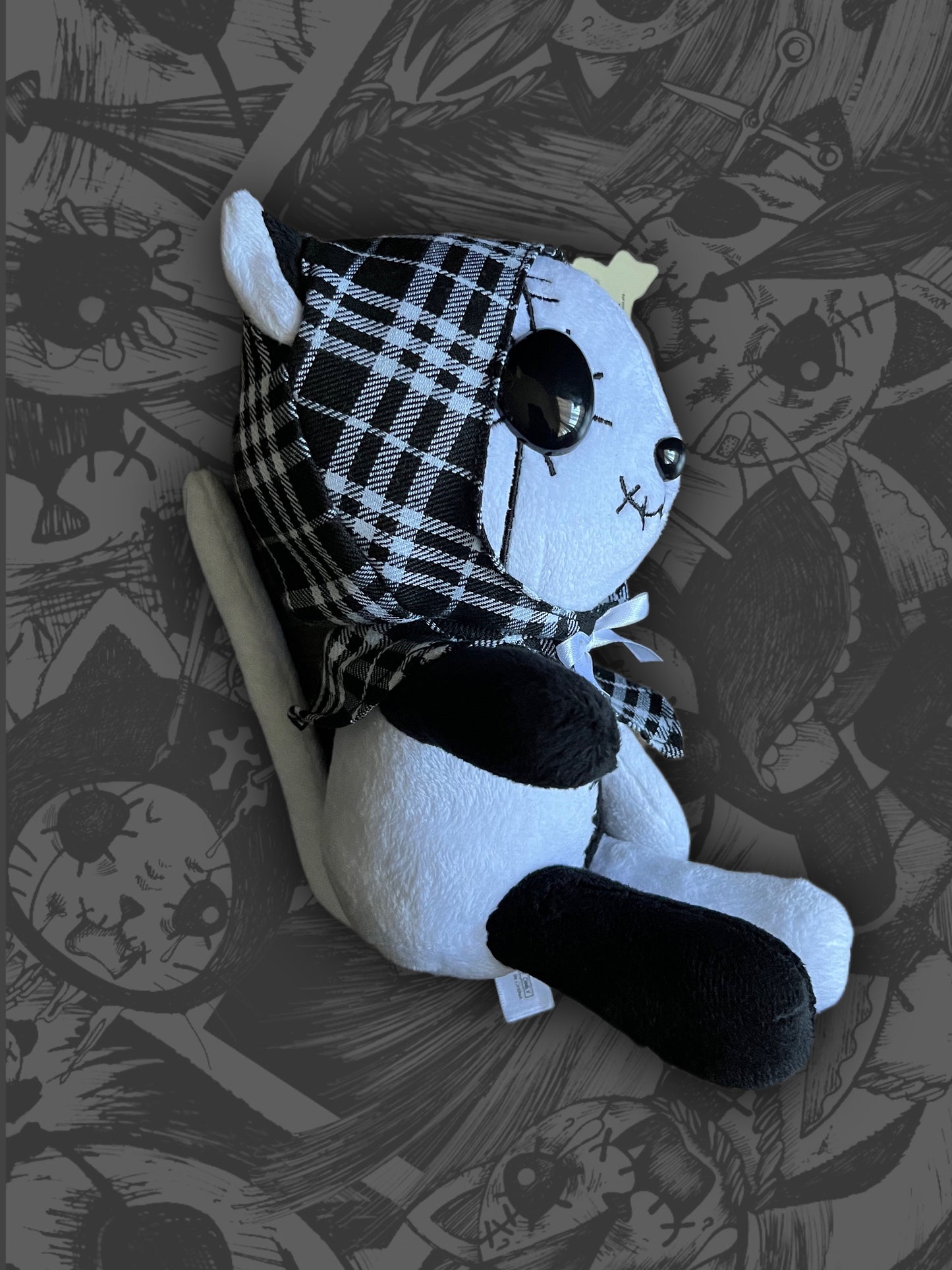 HANGRY & ANGRY Plaid Plush