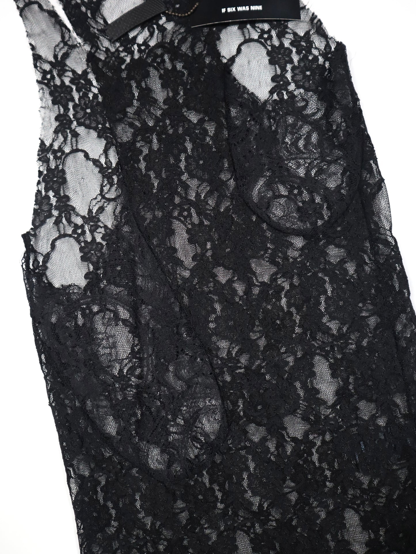 IFSIXWASNINE Lace Mini Dress