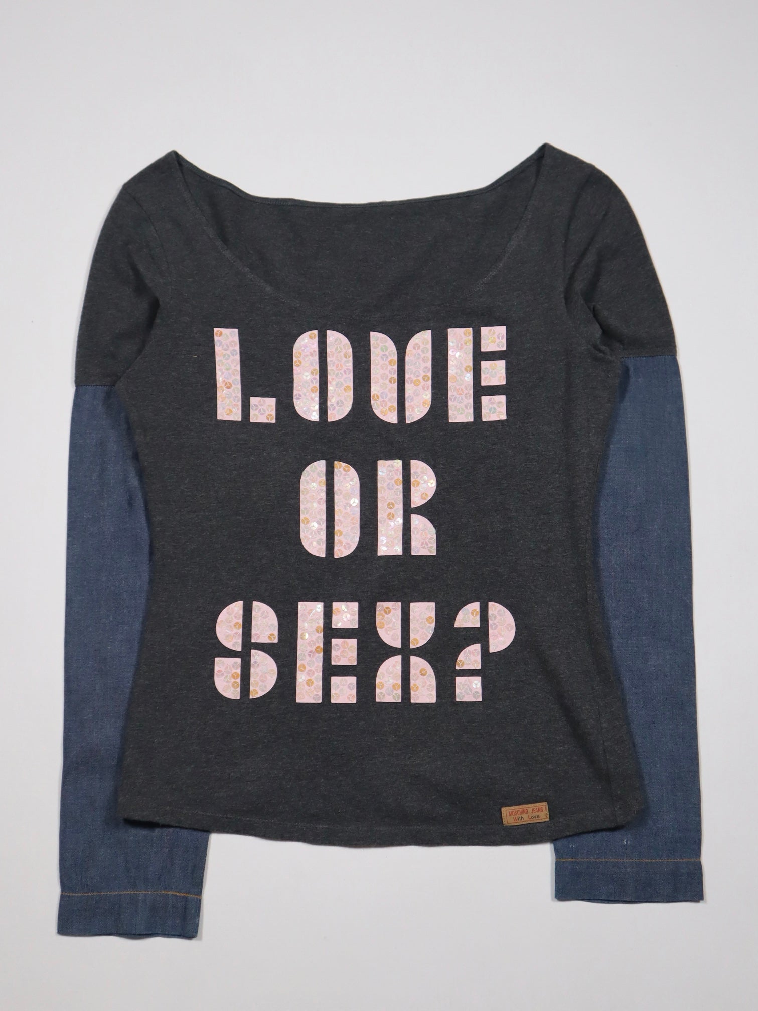 MOSCHINO Love Or Sex Longsleeve gothikatelier 