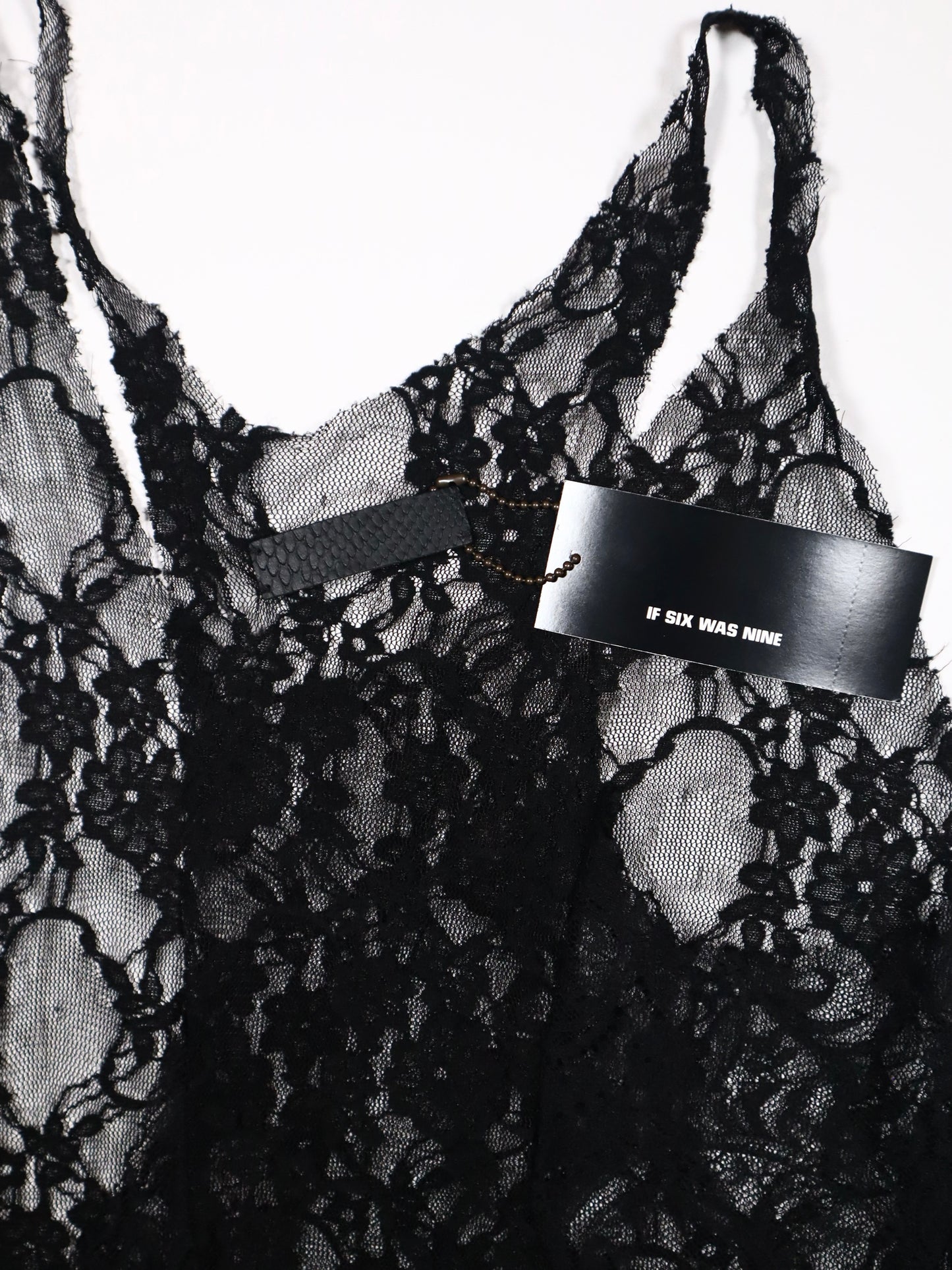 IFSIXWASNINE Lace Mini Dress