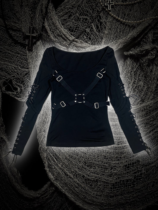 PUNK RAVE Bondage Long-Sleeve