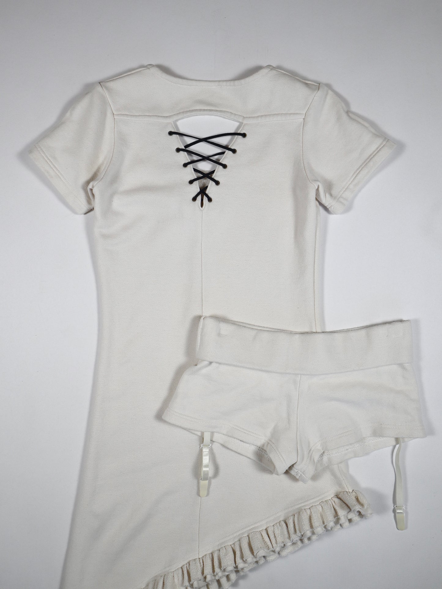 NA+H Top & Garter Shorts Set