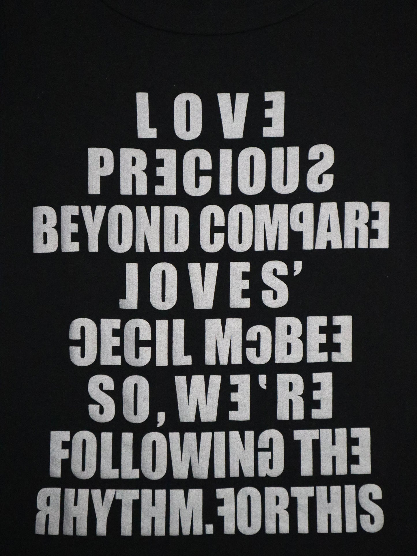 CECIL MCBEE Text Tee