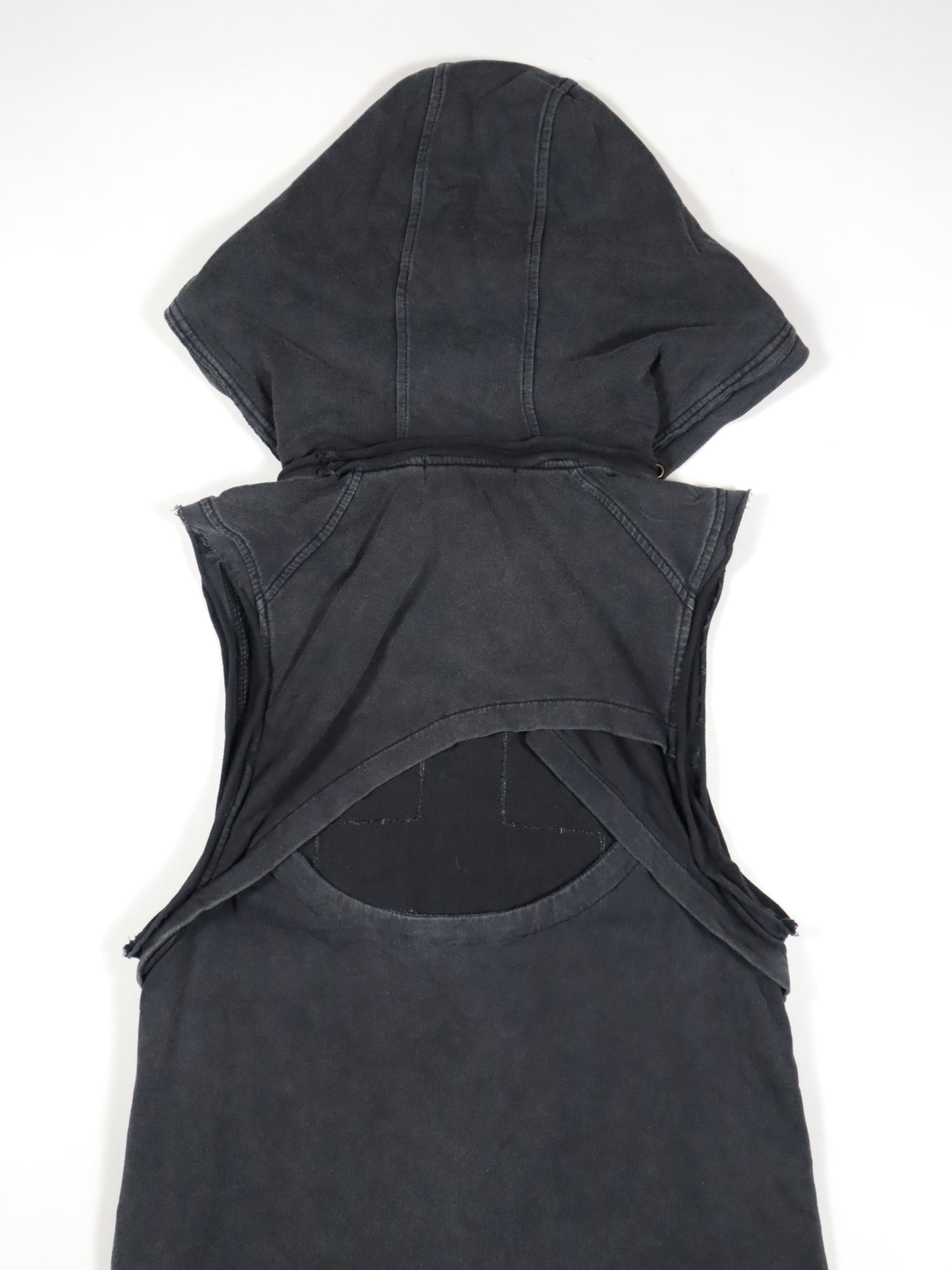 HEAVEN AND EARTH Cross Hooded Tank Dress