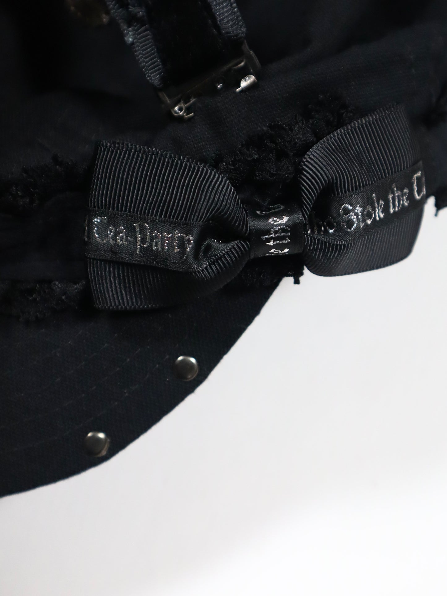 H.NAOTO HN+NOIS Embellished Cap