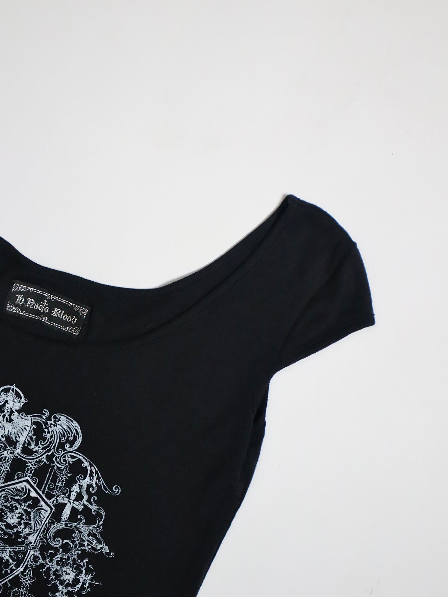 H.NAOTO BLOOD Cap Sleeve Top