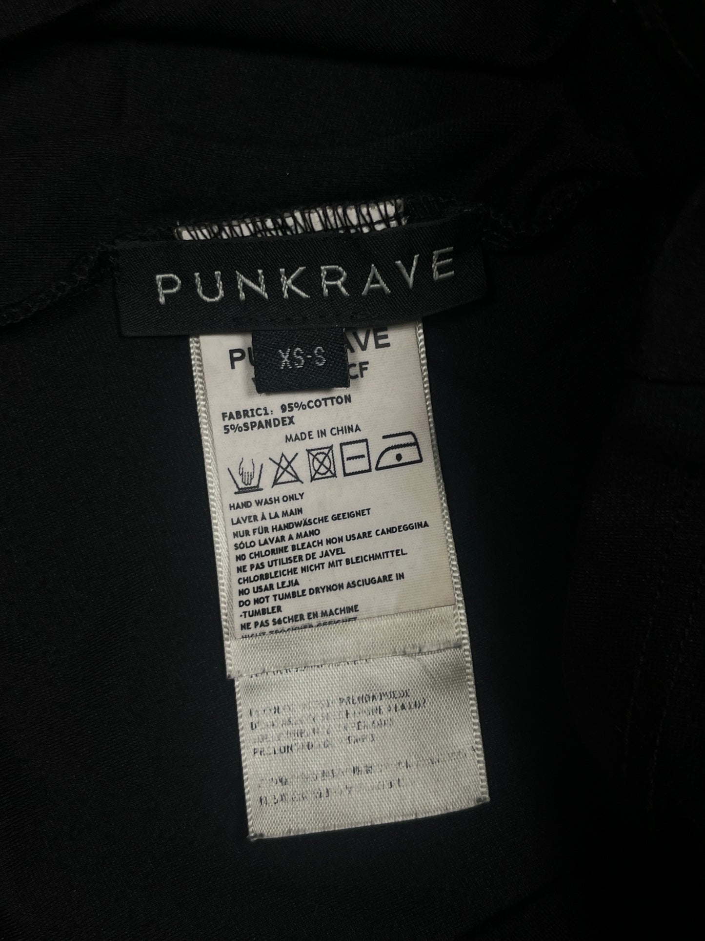 PUNK RAVE Bondage Long-Sleeve