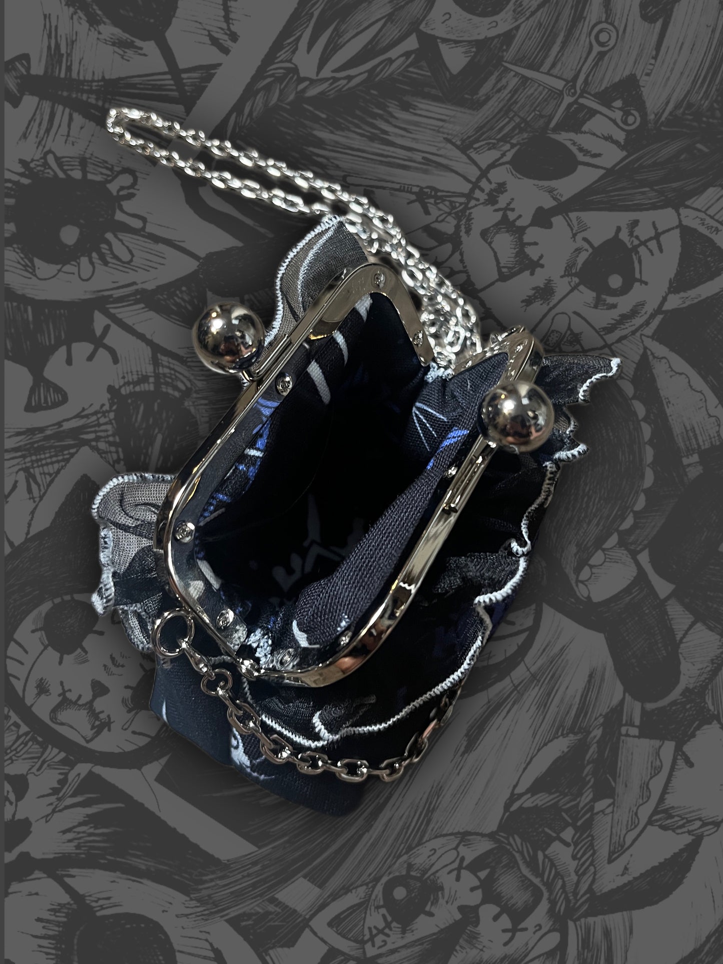 HANGRY & ANGRY H.NAOTO Chain Purse